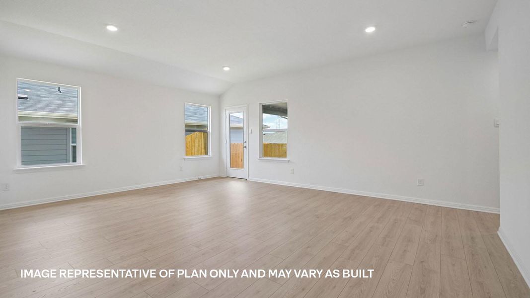 Spacious, unfurnished interior of a new home in Southgrove, Kyle (Image 11).