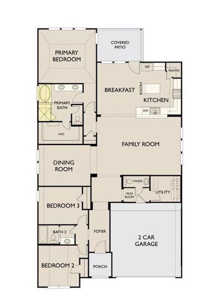 The Cheyenne floor plan The Cheyenne floor plan