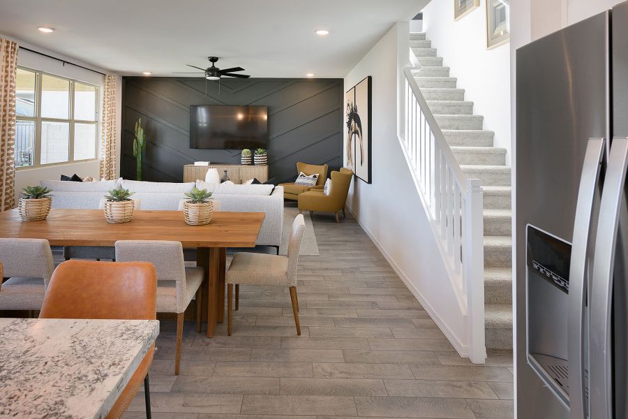 Representative furnished interior of a home built from the Sienna by Mattamy Homes in Empire Pointe, Queen Creek (Image 6).