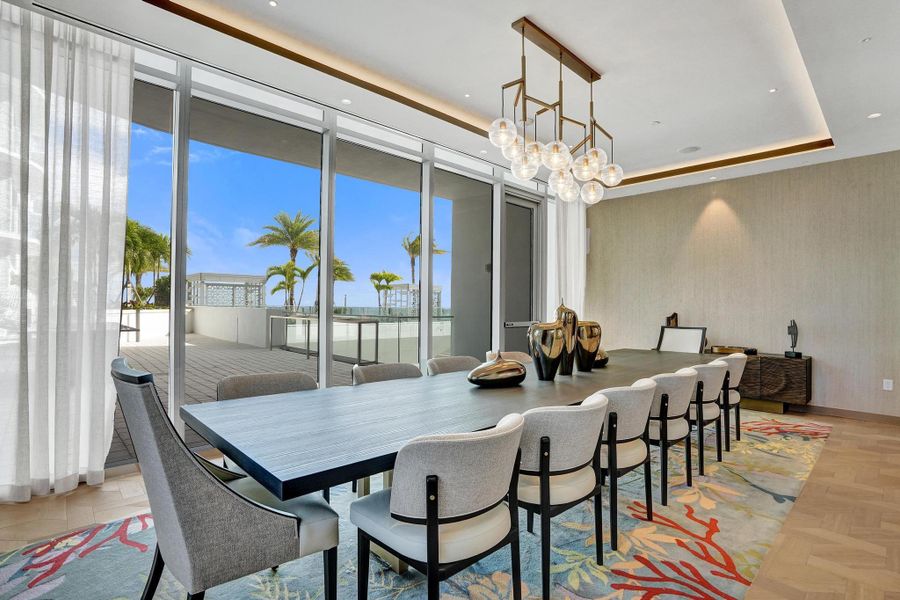 Furnished interior view inside a new home in , Fort Lauderdale (Image 12). Furnished interior view inside a new home in , Fort Lauderdale (Image 12).