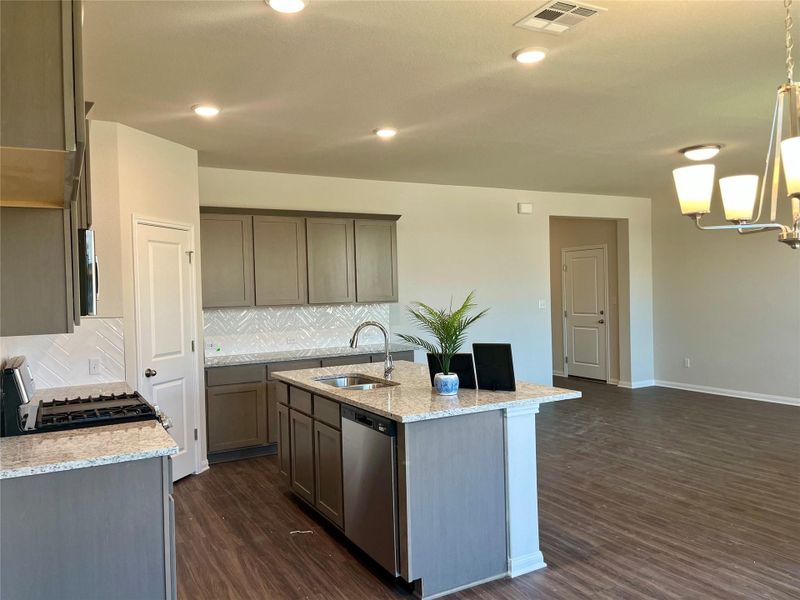 Furnished interior view inside a new home in Anthem Cottages, Kyle (Image 9).