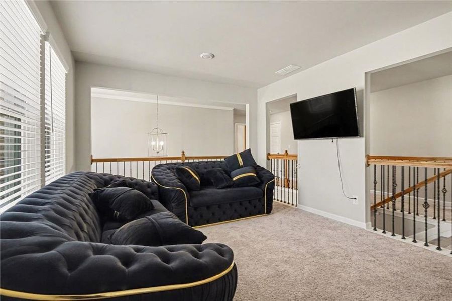 Furnished interior view inside a new home in , Stockbridge (Image 26). Furnished interior view inside a new home in , Stockbridge (Image 26).