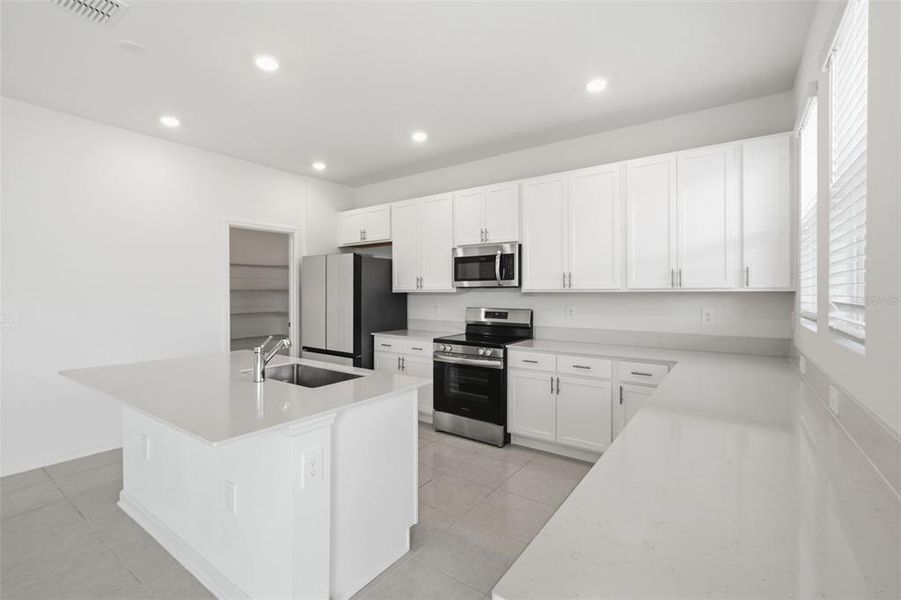 Furnished interior view inside a new home in , Debary (Image 9).