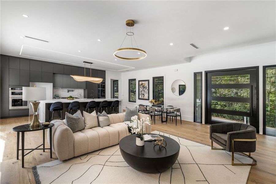 Furnished interior view inside a new home in , Mableton (Image 5).