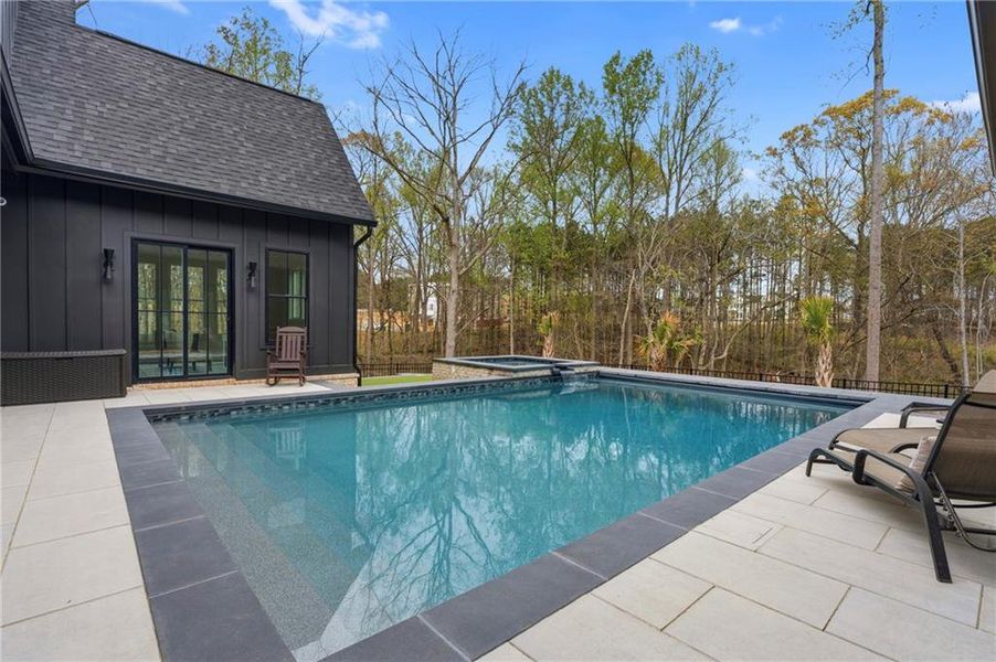 Exterior details and patio area of a home in , Dacula (Image 29).