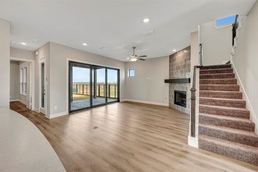 Spacious, unfurnished interior of a new home in Indigo 50’ Homesites, Richmond (Image 20).