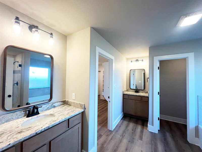 Furnished interior view inside a new home in The Preserve At Country Ridge, Sherman (Image 5).