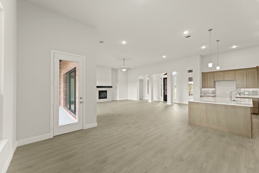 Spacious, unfurnished interior of a new home in Berkshire Estates, Mesquite (Image 27). Spacious, unfurnished interior of a new home in Berkshire Estates, Mesquite (Image 27).