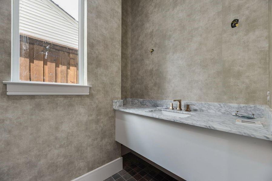 Close-up of interior finishes inside a home in , Dallas (Image 14).