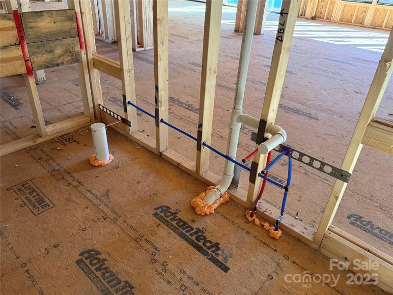 12-15-25 - Rough Plumbing is in 12-15-25 - Rough Plumbing is in