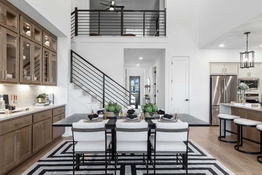 Representative Dining Room - some options shown