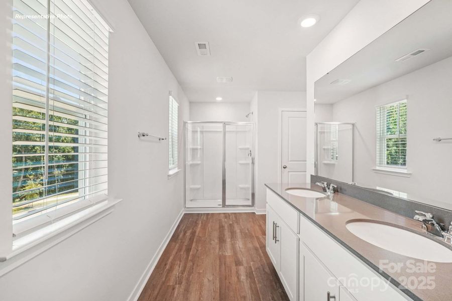 Furnished interior view inside a new home in Clark Creek Landing, Lincolnton (Image 6). Furnished interior view inside a new home in Clark Creek Landing, Lincolnton (Image 6).