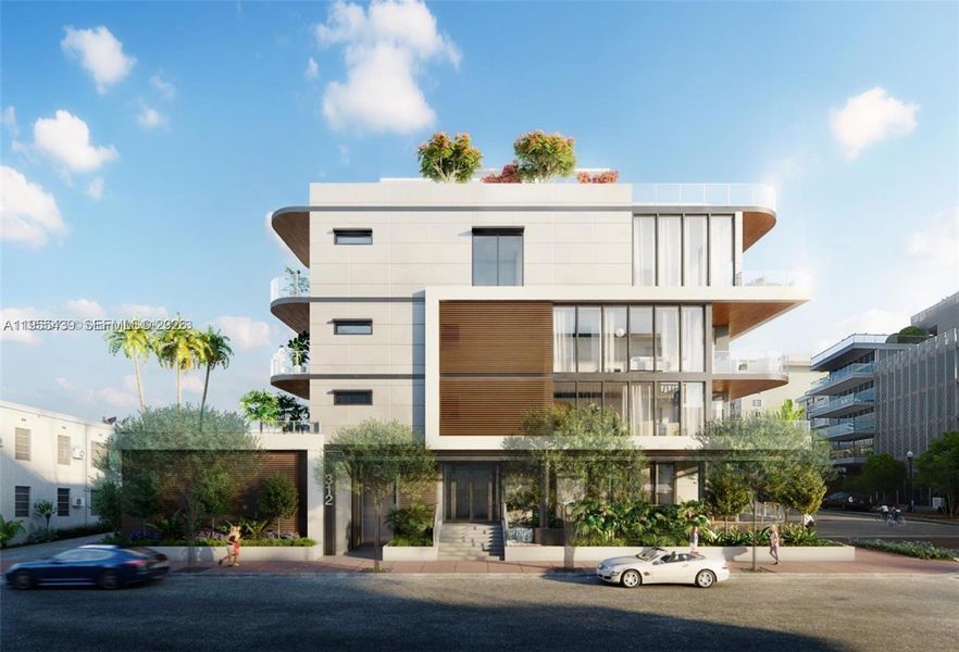 Condo located in Miami Beach, FL showcasing its design and architecture (Image 5). Condo located in Miami Beach, FL showcasing its design and architecture (Image 5).