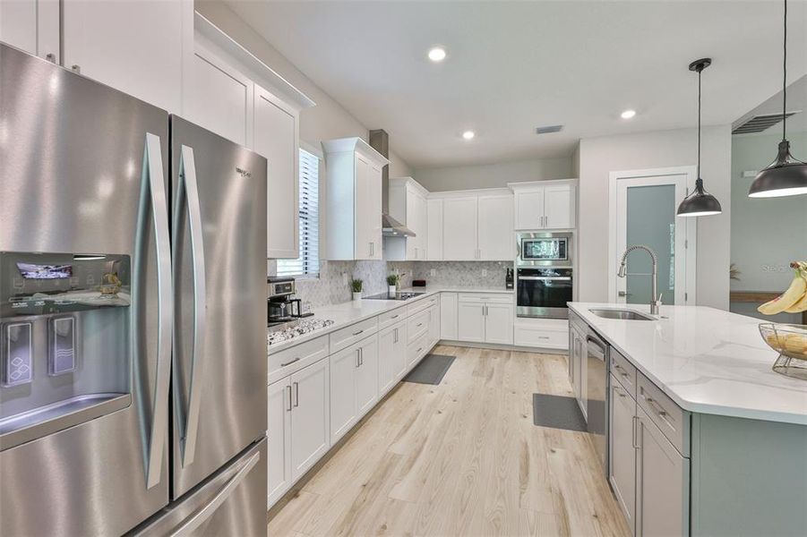 Furnished interior view inside a new home in Bella Terra, Hudson (Image 29).