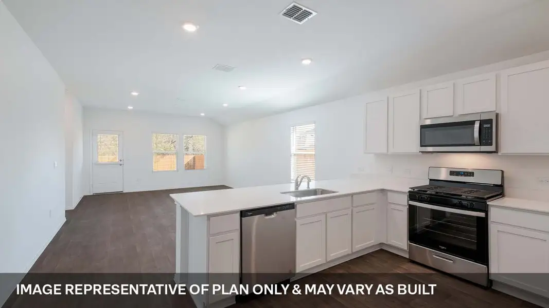 Furnished interior view inside a new home in Durango, Mustang Ridge (Image 3).