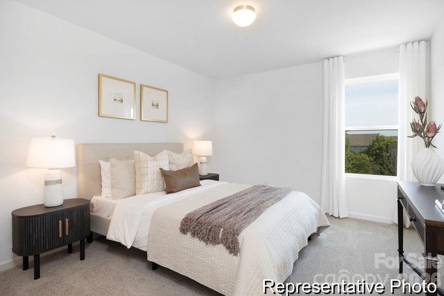 Furnished interior view inside a new home in , Statesville (Image 11).