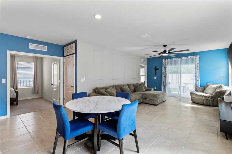 Furnished interior view inside a new home in Pelham Park, Deland (Image 35).