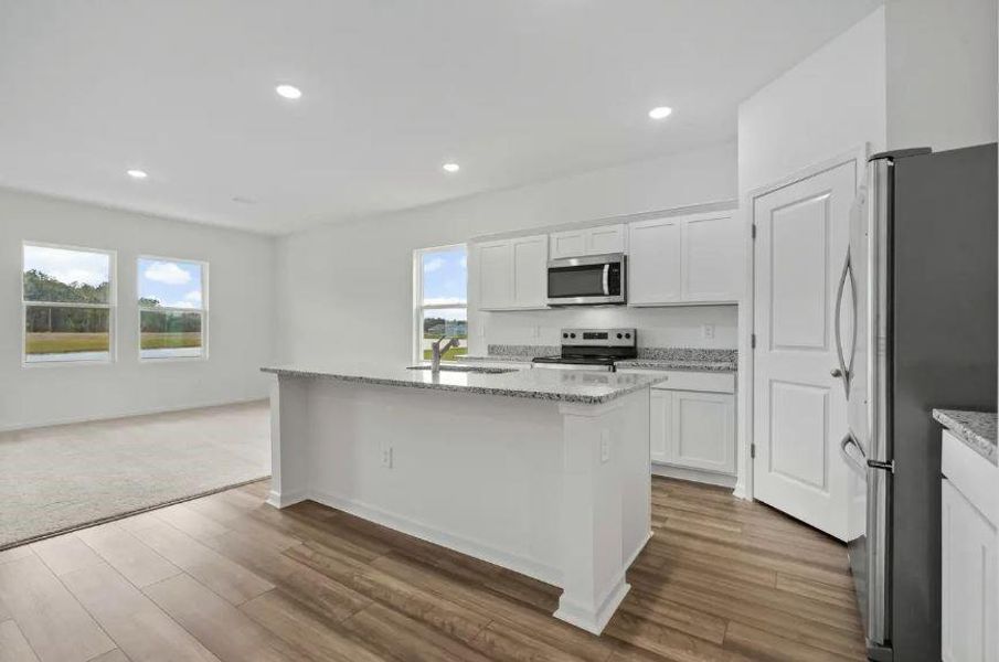 Open Concept Kitchen - Representative Photo