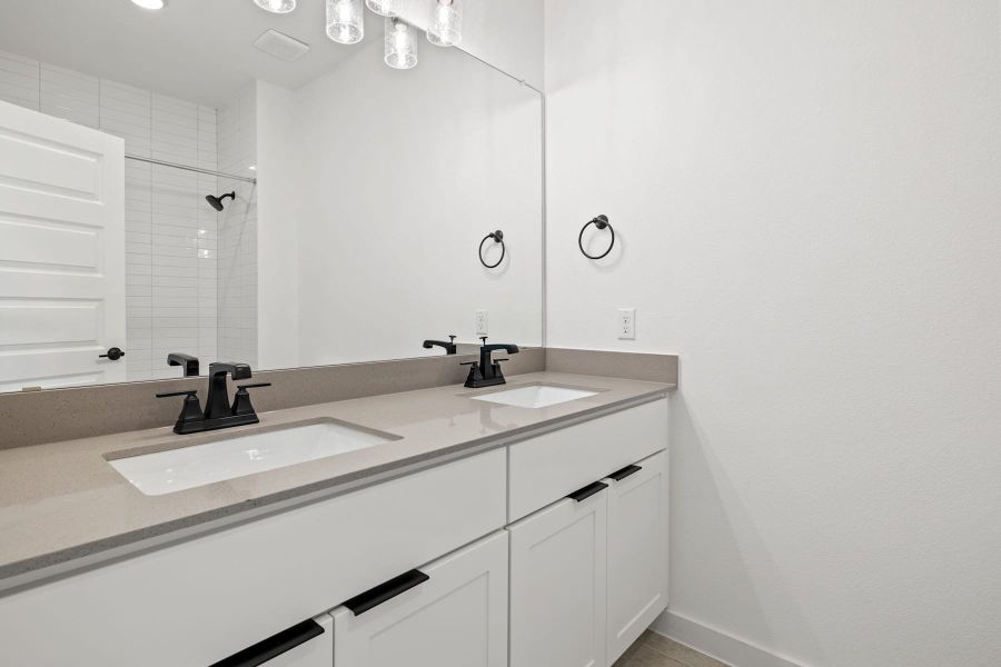 Furnished interior view inside a new home in Park Central, Georgetown (Image 17). Furnished interior view inside a new home in Park Central, Georgetown (Image 17).