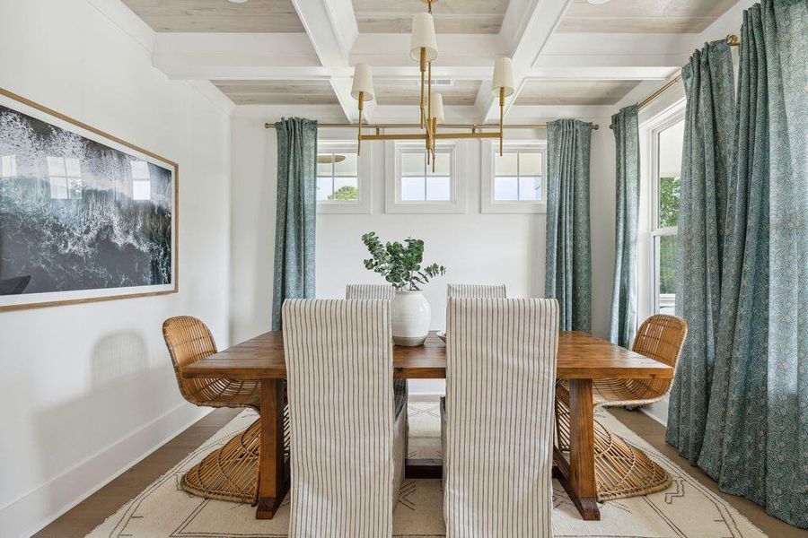 Furnished interior view inside a new home in Miller's Crossing, Johns Island (Image 29).