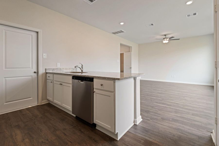 Furnished interior view inside a new home in Magnolia Woods, Magnolia (Image 5).