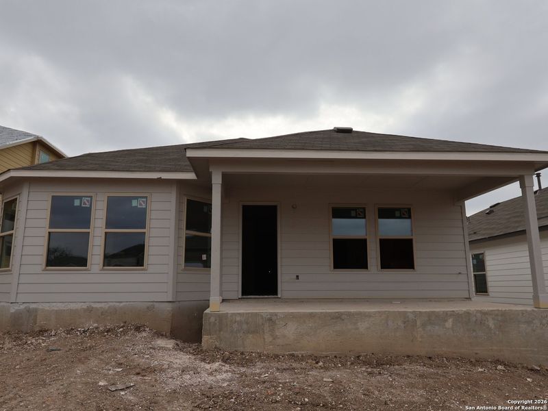 In-progress construction of a new home in Agave, San Antonio, TX (Image 22).