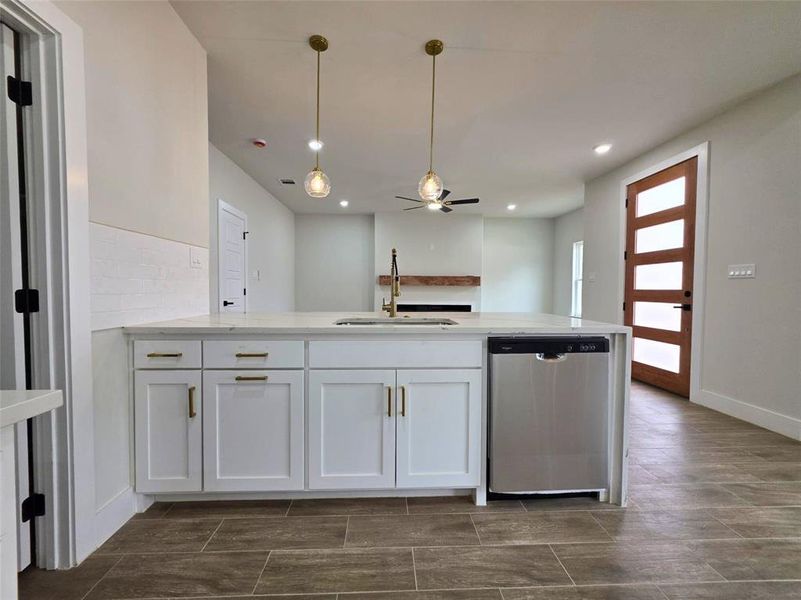 Furnished interior view inside a new home in , Granbury (Image 9).