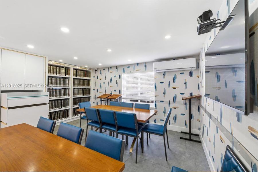 Downstairs Library
