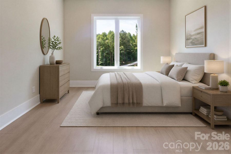 Furnished interior view inside a new home in , Rock Hill (Image 37).
