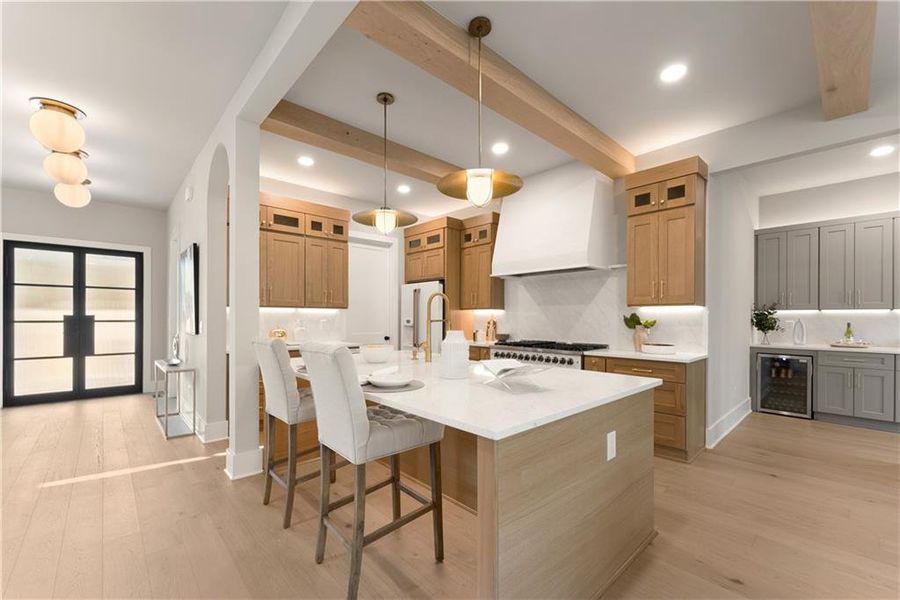 Furnished interior view inside a new home in , Cumming (Image 12).