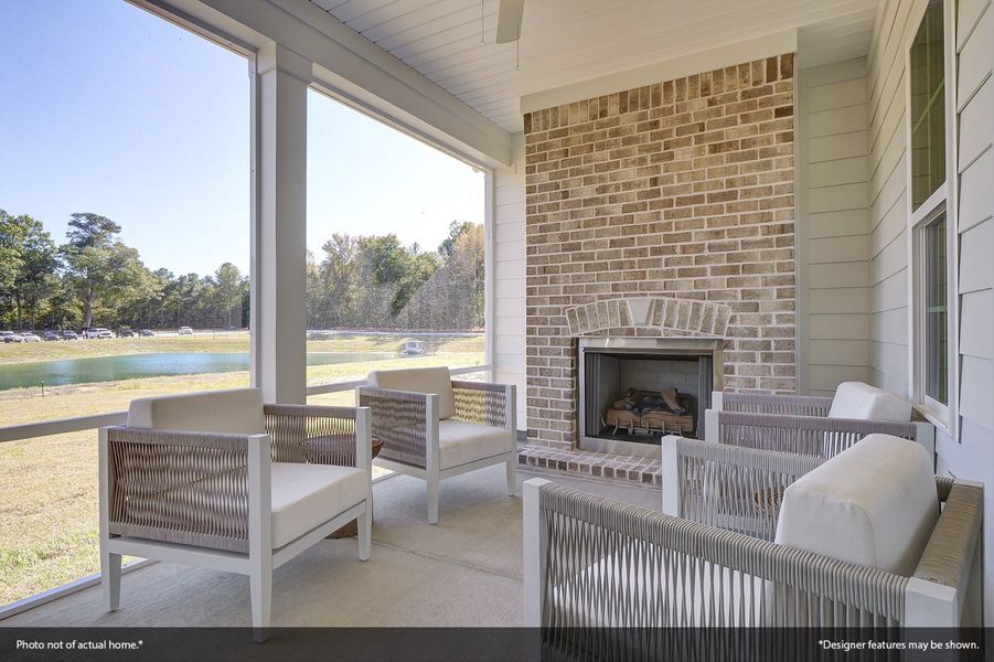 Exterior details and patio area of a home in Brayden, Advance (Image 3).