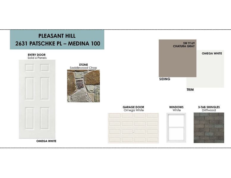 Sample of building materials used in homes in Pleasant Hill, Bryan (Image 2). Sample of building materials used in homes in Pleasant Hill, Bryan (Image 2).