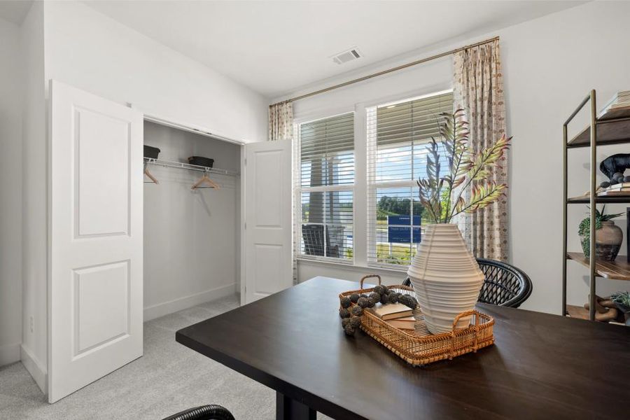 Furnished interior view inside a new home in Twelve Parks 55+, Sharpsburg (Image 7).