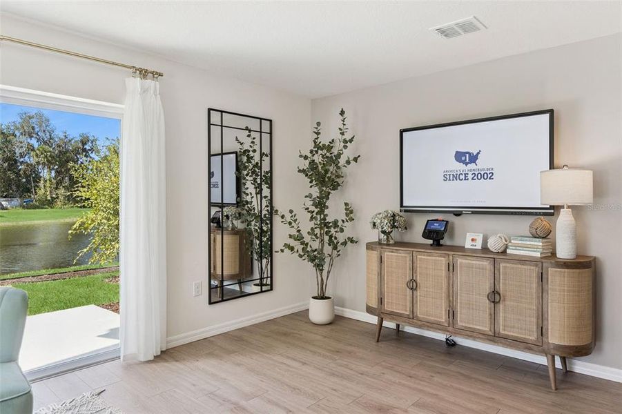 Furnished interior view inside a new home in , Daytona Beach (Image 16).