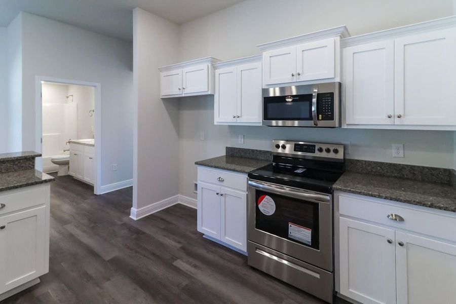 Furnished interior in a model home at Silvercrest in Crestview (Image 19).