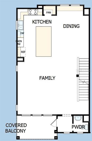 2D floor plan layout of this home in , Sarasota, FL (Image 6).