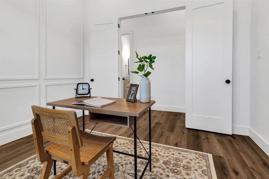 Furnished interior view inside a new home in , Joshua (Image 37).