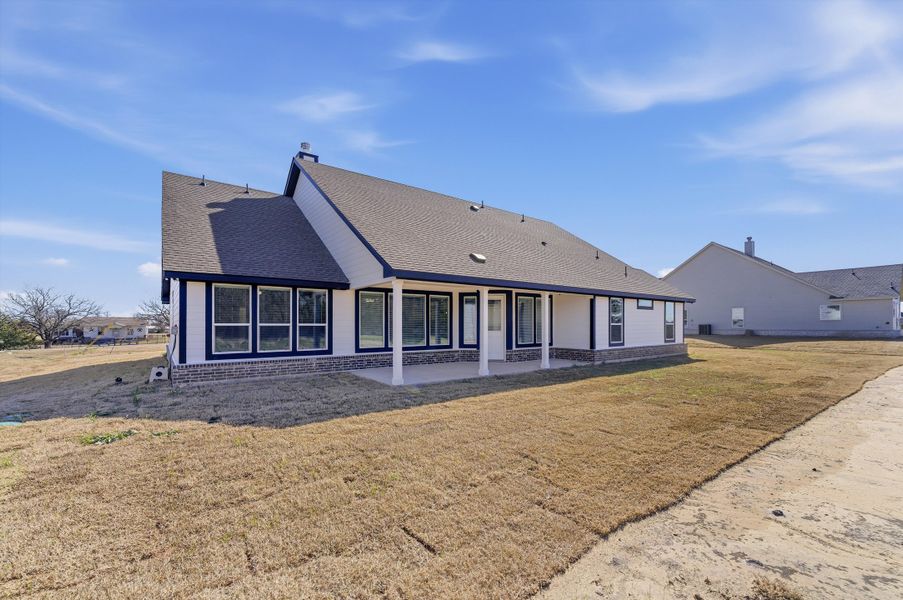 Exterior details and patio area of a home in Terra Escalante, Blue Ridge (Image 3).