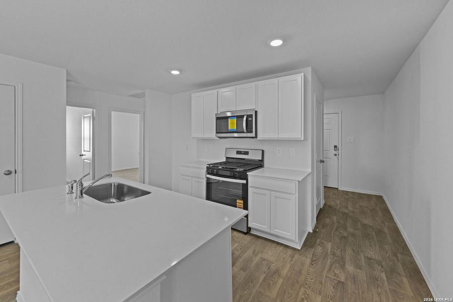 Furnished interior view inside a new home in Hickory Ridge, Elmendorf (Image 8).