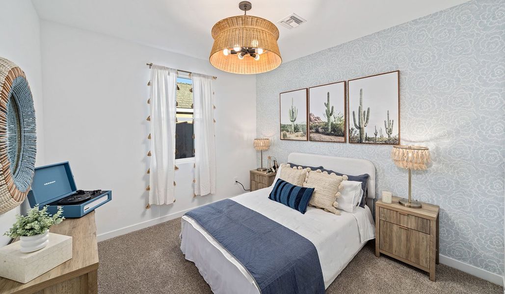 Representative furnished interior of a home built from the Mariposa - C40M by D.R. Horton in Entrada Del Toro at Rancho Sahuarita, Sahuarita (Image 18).