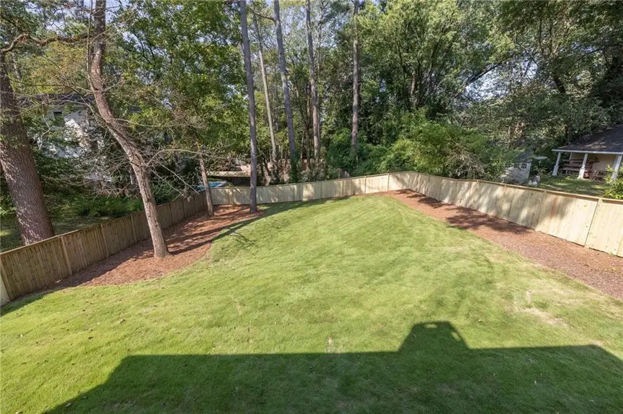 Exterior details and patio area of a home in , Atlanta (Image 3).