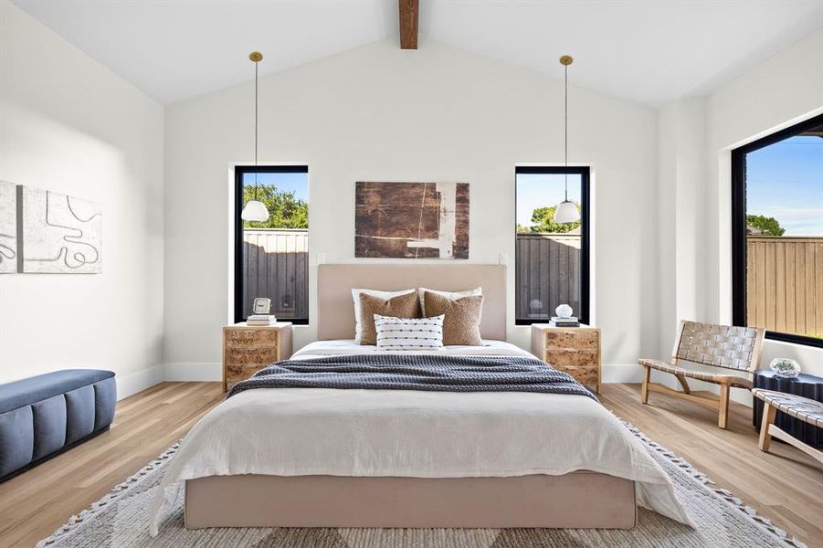 Furnished interior view inside a new home in , Dallas (Image 14). Furnished interior view inside a new home in , Dallas (Image 14).
