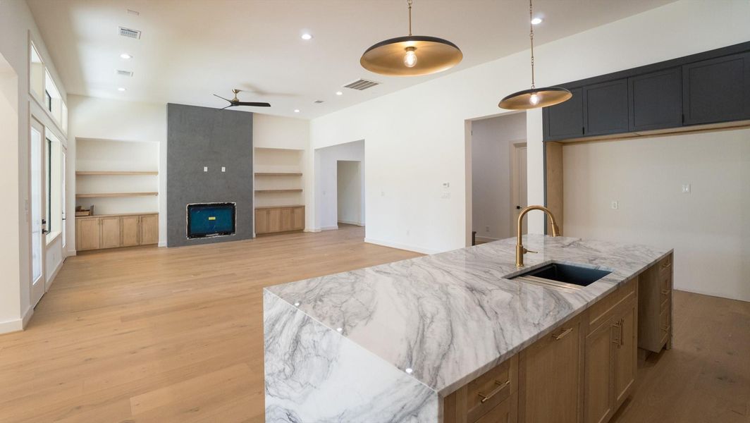 Furnished interior view inside a new home in , Houston (Image 9). Furnished interior view inside a new home in , Houston (Image 9).