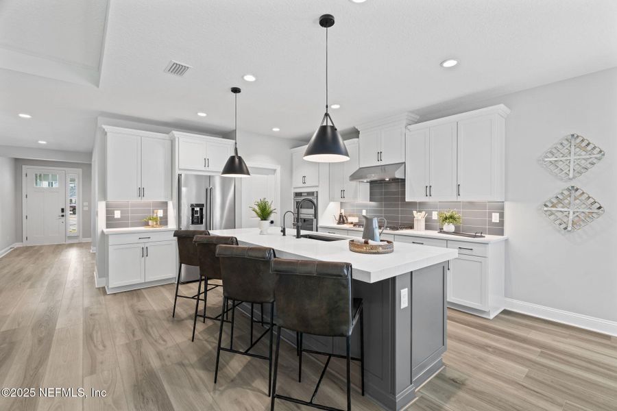 Furnished interior view inside a new home in , St. Augustine (Image 47).