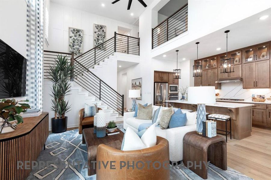 Furnished interior view inside a new home in Meraki, McLendon-Chisholm (Image 38).