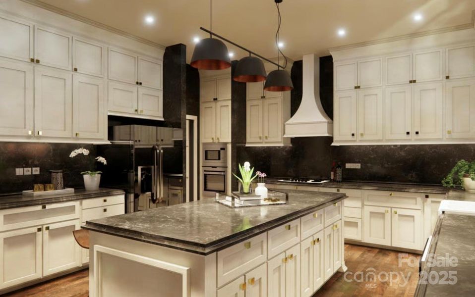 Another Possible Kitchen Design Option of Proposed Modern Farmhouse