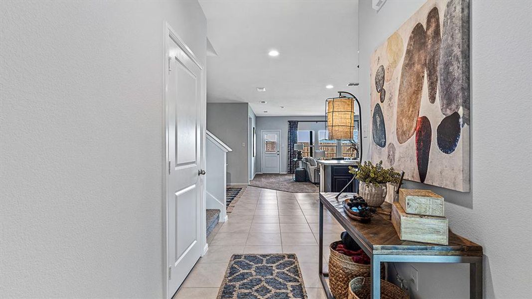 Furnished interior view inside a new home in Bella Vista, Granbury (Image 35).
