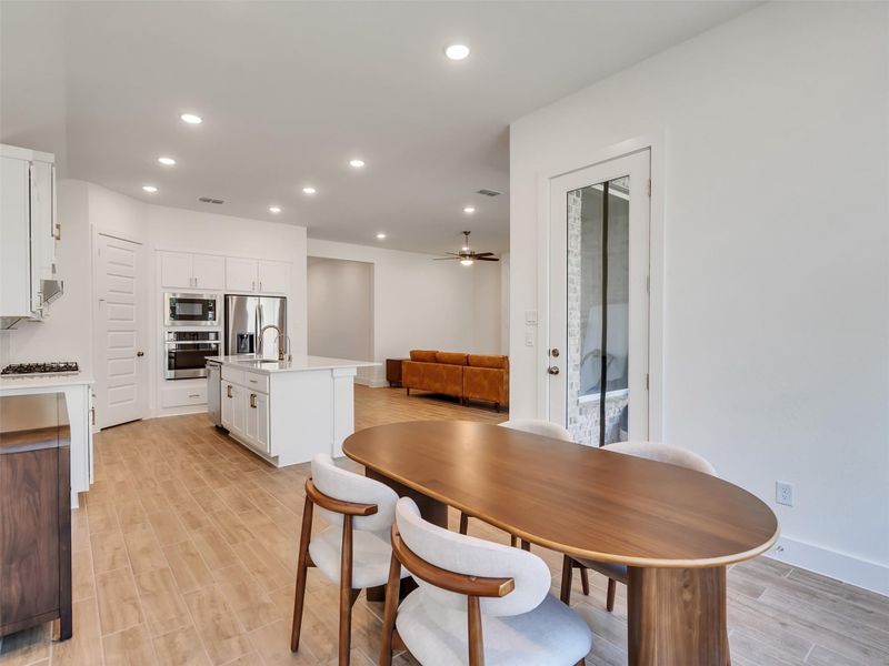 Furnished interior view inside a new home in Tompkins Reserve, Katy (Image 26).