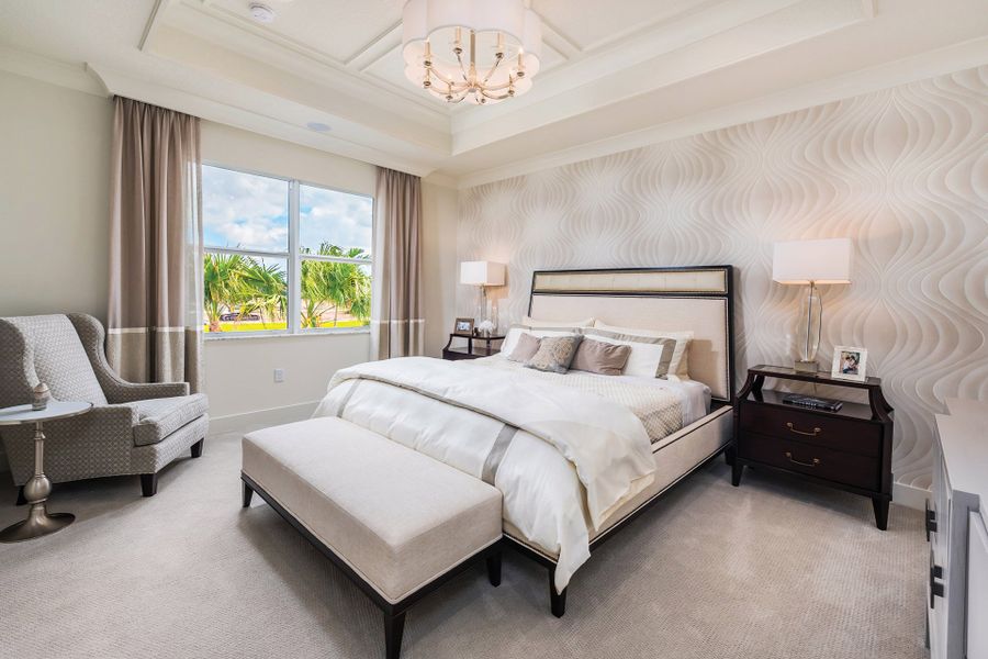 Representative furnished interior of a home built from the Capella by GL Homes in Apex at Avenir, Palm Beach Gardens (Image 9). Representative furnished interior of a home built from the Capella by GL Homes in Apex at Avenir, Palm Beach Gardens (Image 9).