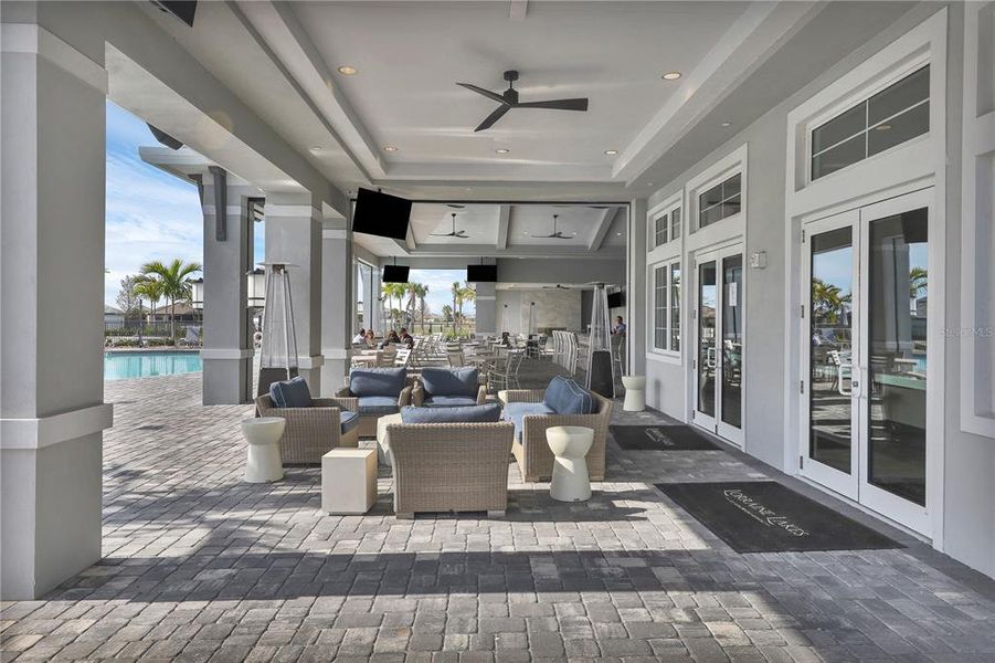 Exterior details and patio area of a home in , Bradenton (Image 21). Exterior details and patio area of a home in , Bradenton (Image 21).